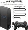 Wired Dual Vibration Controller for PS2 - Black
