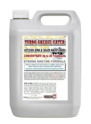 Enzyme Drain Maintainer & Grease Trap Cleaner - Pine Fragrance 1 Litre